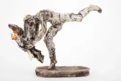 Man Catching the Cock [Skulptur]