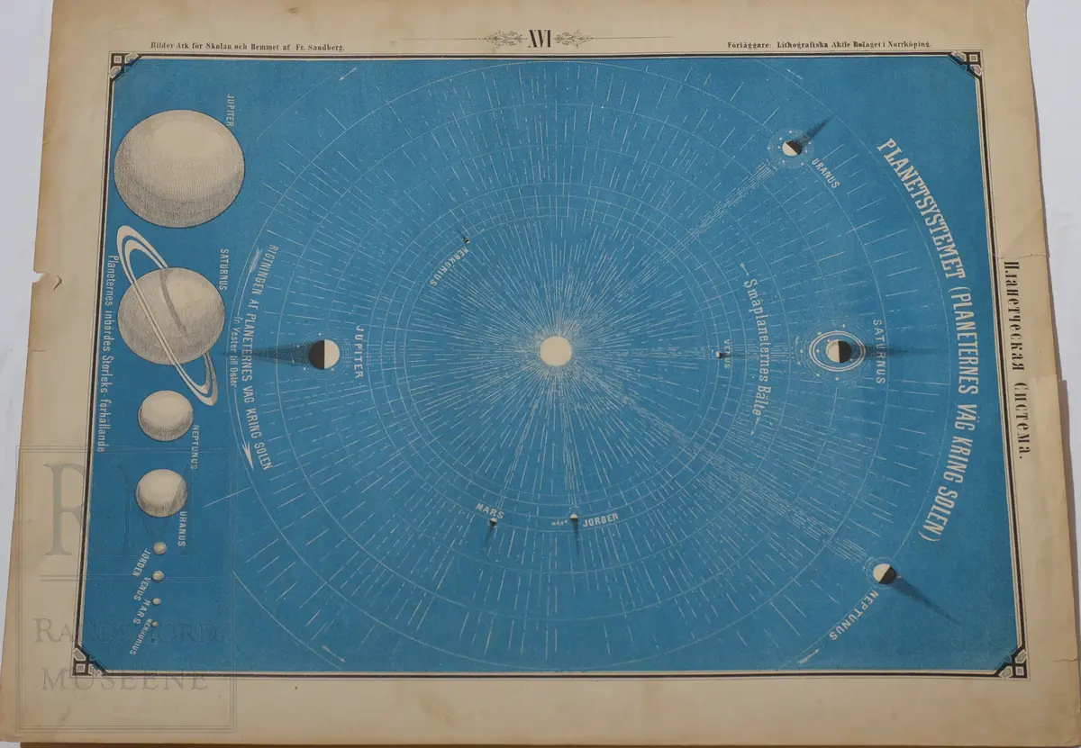 Mappen består av 24 kartonger med ulike naturhistoriske motiver 