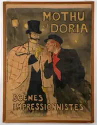 Mothu et Doria: scènes impressionnistes [Plakat]