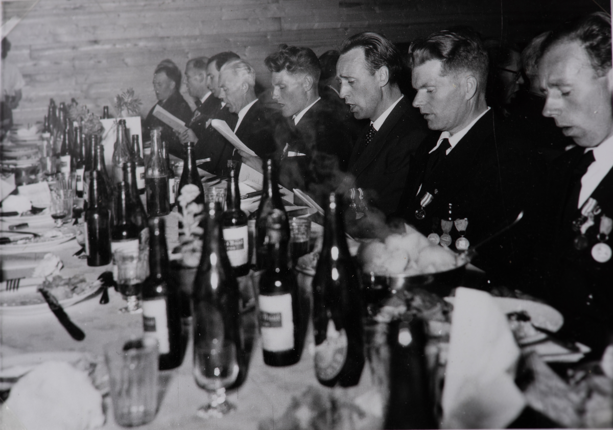 Sangerstevne på Borkenes i Kvæfjord, 1955.