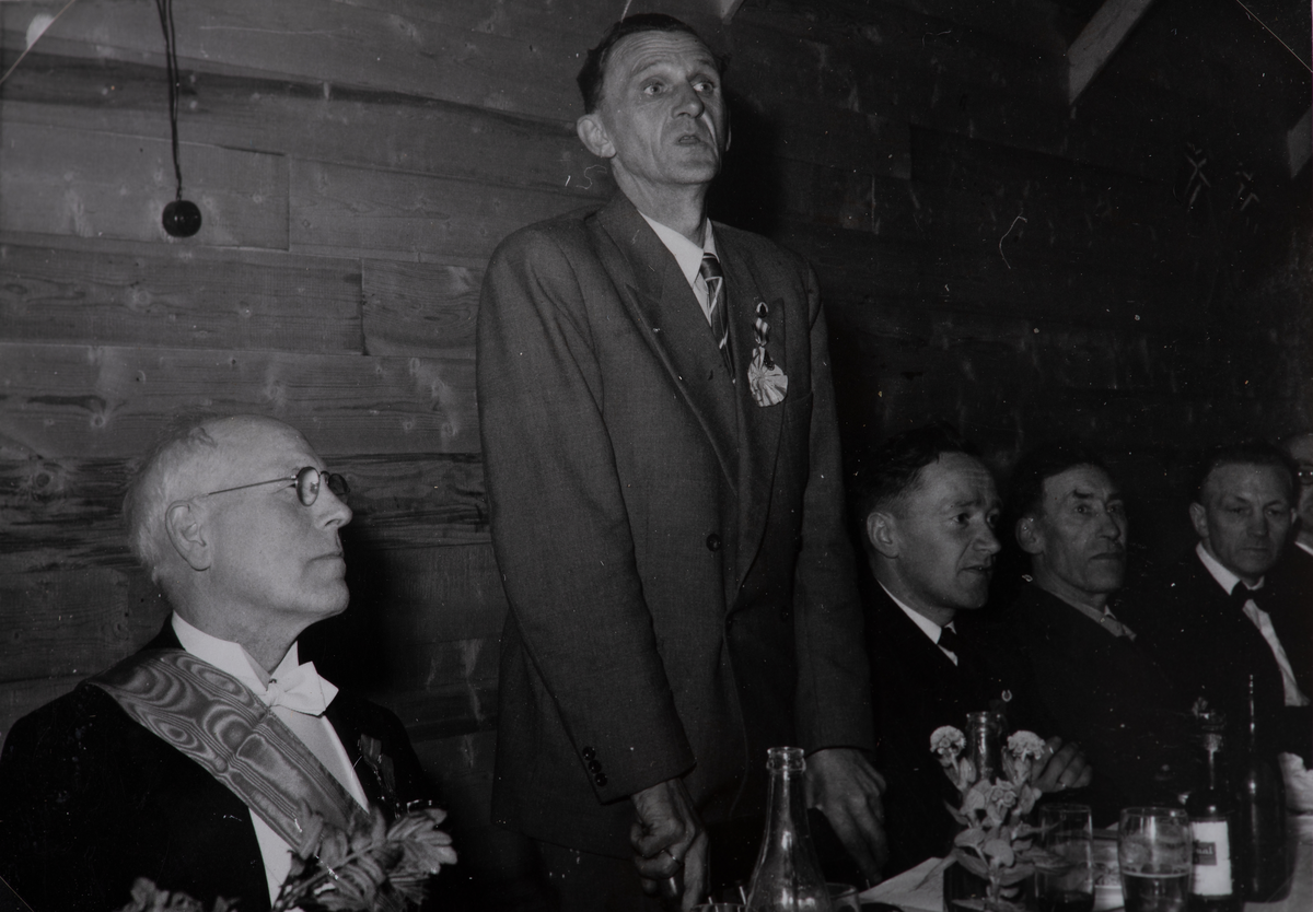 Sangerstevne på Borkenes i Kvæfjord, 1955.