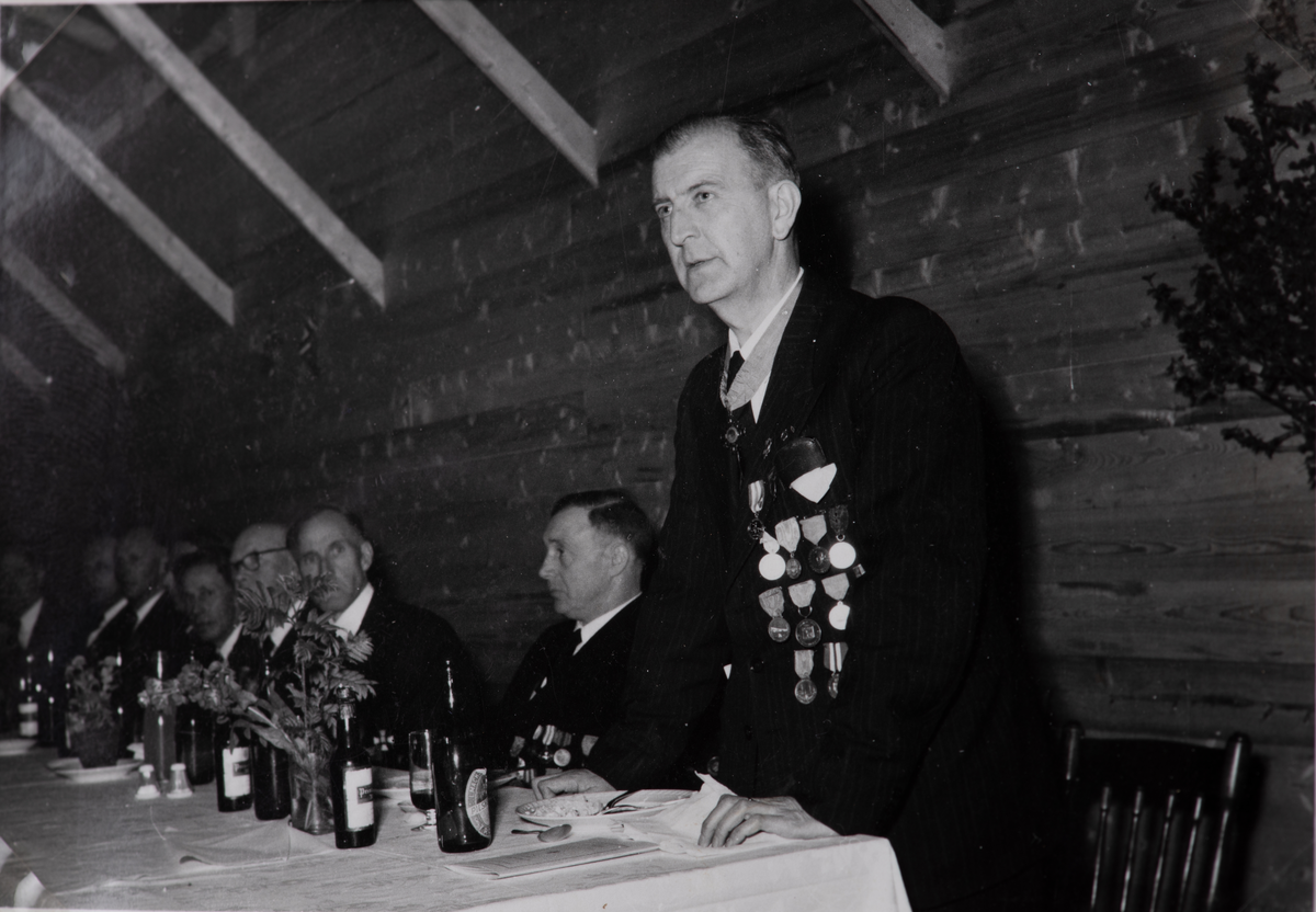 Sangerstevne på Borkenes i Kvæfjord, 1955.