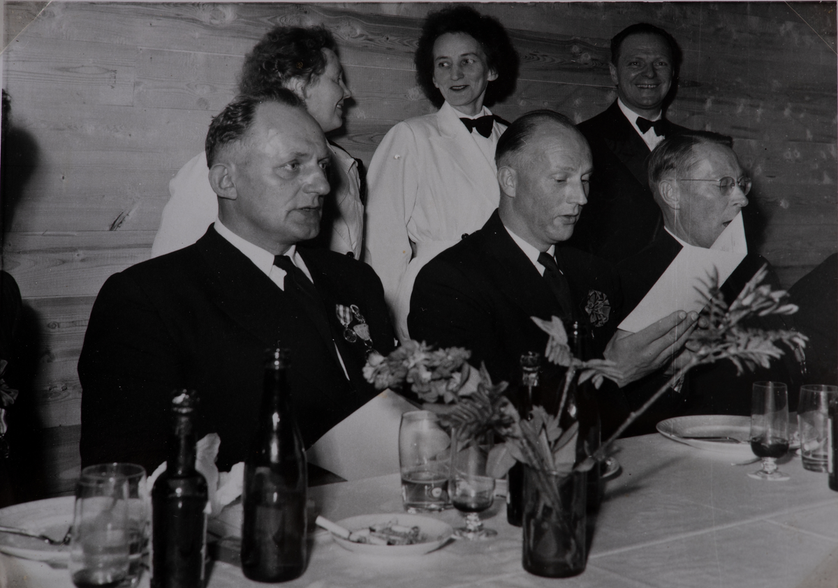 Sangerstevne på Borkenes i Kvæfjord, 1955.