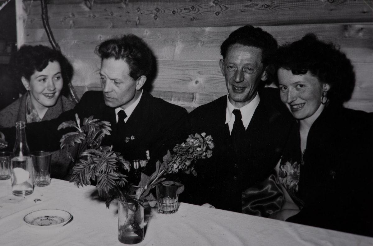 Sangerstevne på Borkenes i Kvæfjord, 1955.