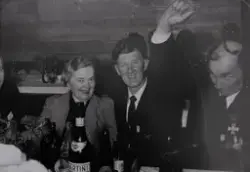 Sangerstevne på Borkenes i Kvæfjord, 1955.