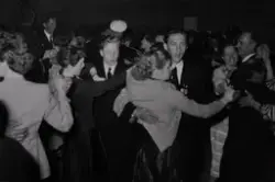 Sangerstevne på Borkenes i Kvæfjord, 1955.