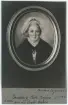 Porträtt på Brita Sophia Sandberg gift Ribben. Född år 1743 i Göteborg och död 1806.