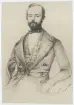 Porträtt på Gudmund Leonard Silfverstolpe Född 5 juli år 1815 och död 27 september år 1853 i Stockholm i Kolera