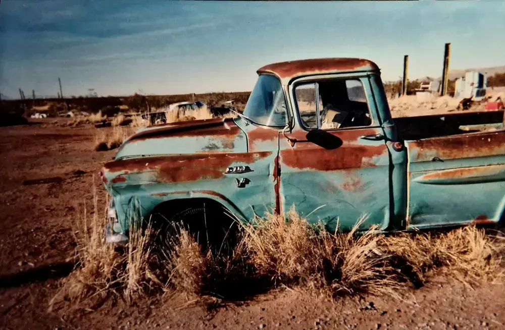 Rusten bil 