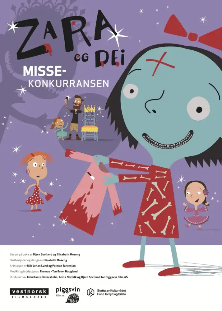 Plakat for filmen Zara og dei: Misse-konkuransen