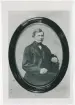 Porträtt på Bruksägare Sven Johan Spånberg, Norrahammar. Född 21 juli år 1814 och död år 1875.