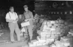 Paketsortering i fält, Finland 1942.