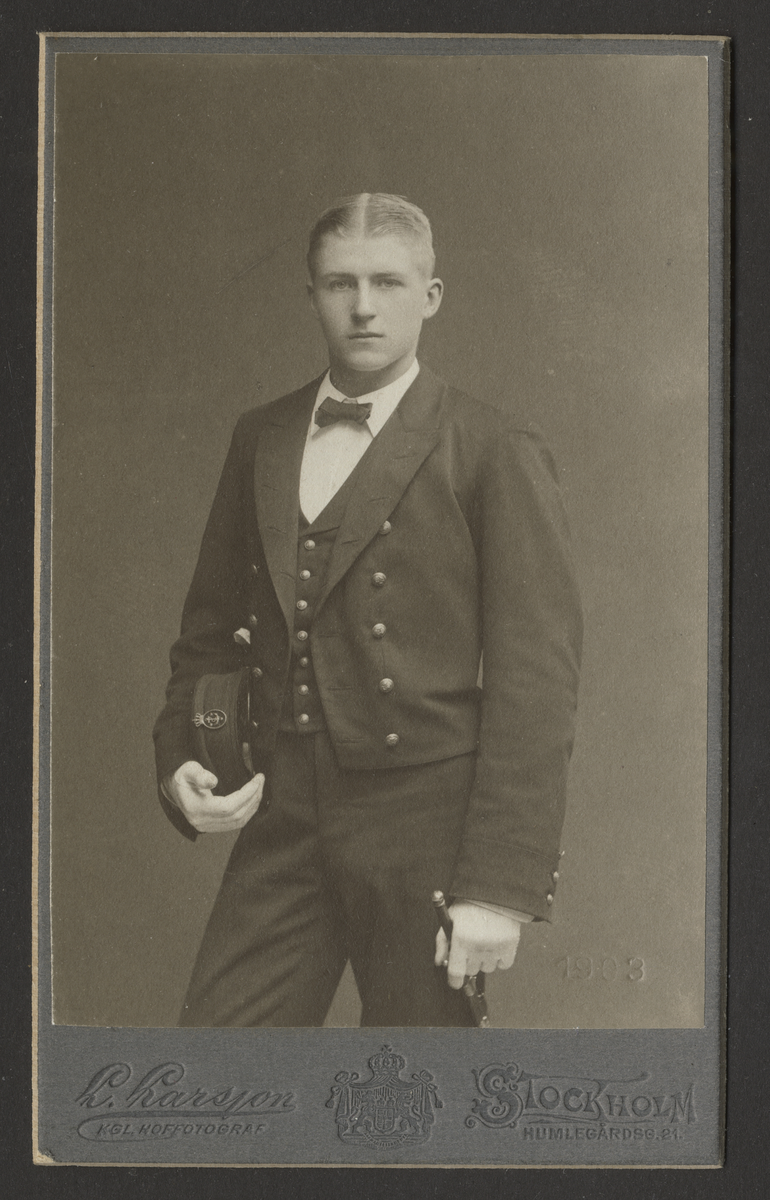 Sven Ludwig Grönberger ant.v. KSS 1901