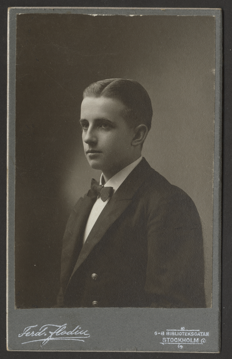 Johan Gustaf Åkermann ant.v. KSS 1901