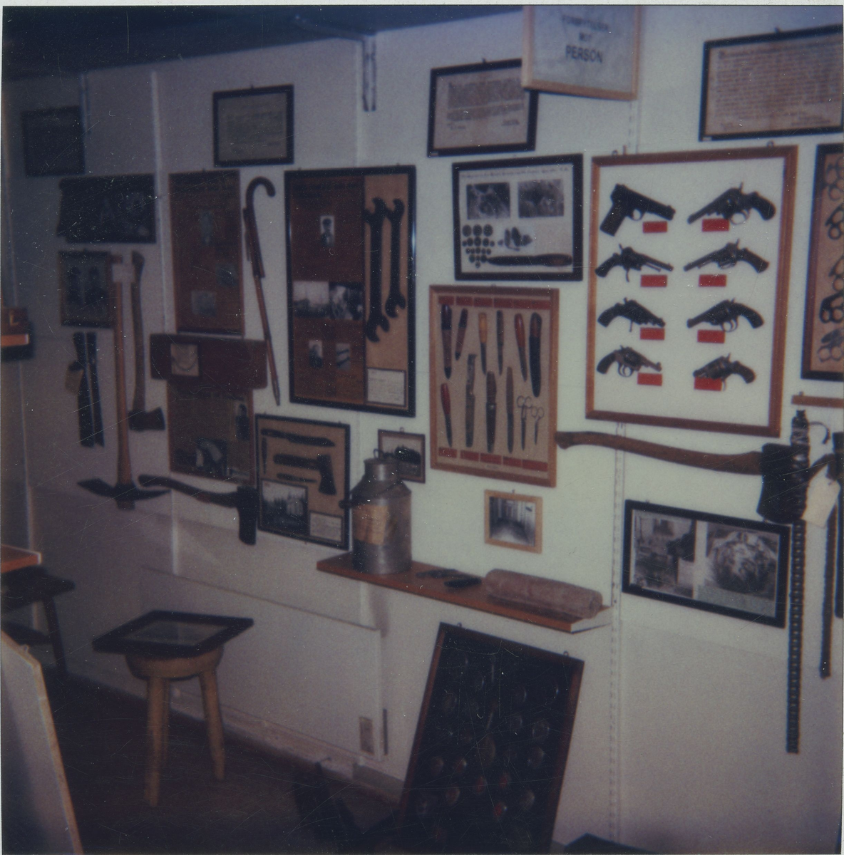 Trondheim politimuseums utstilling