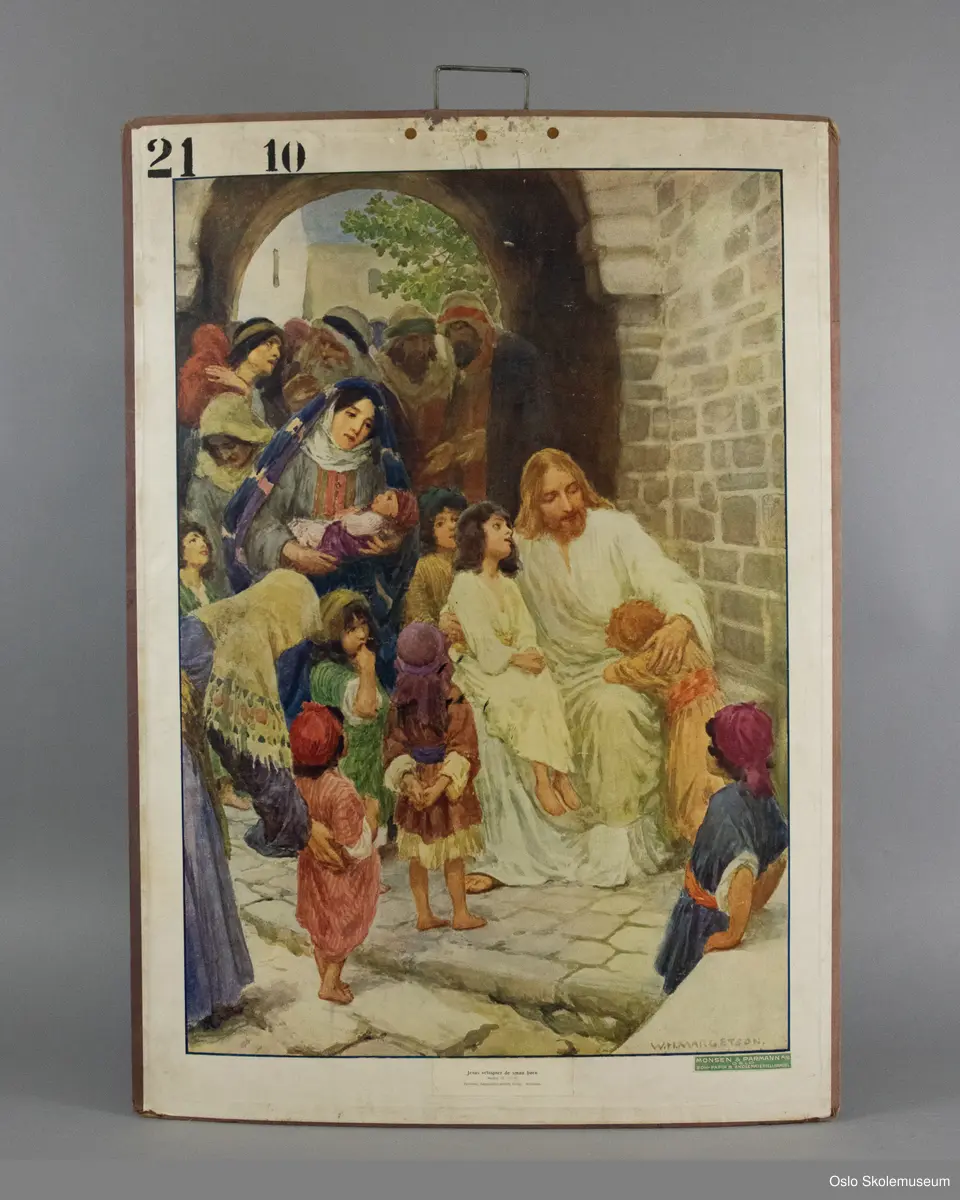 Bibelhistorie: Jesus velsigner de små barn.
