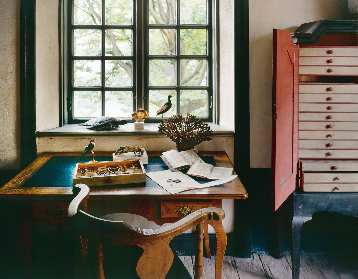 Linnés arbetsrum, Linnémuseet, Uppsala