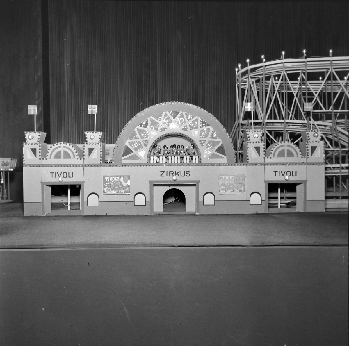Tivoli i miniatyr besøker Trondheim