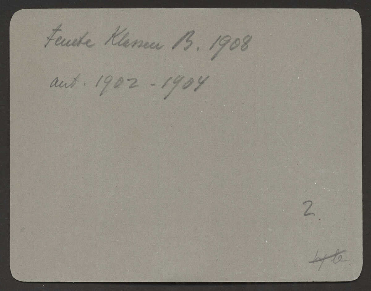 Femte klassen 1908