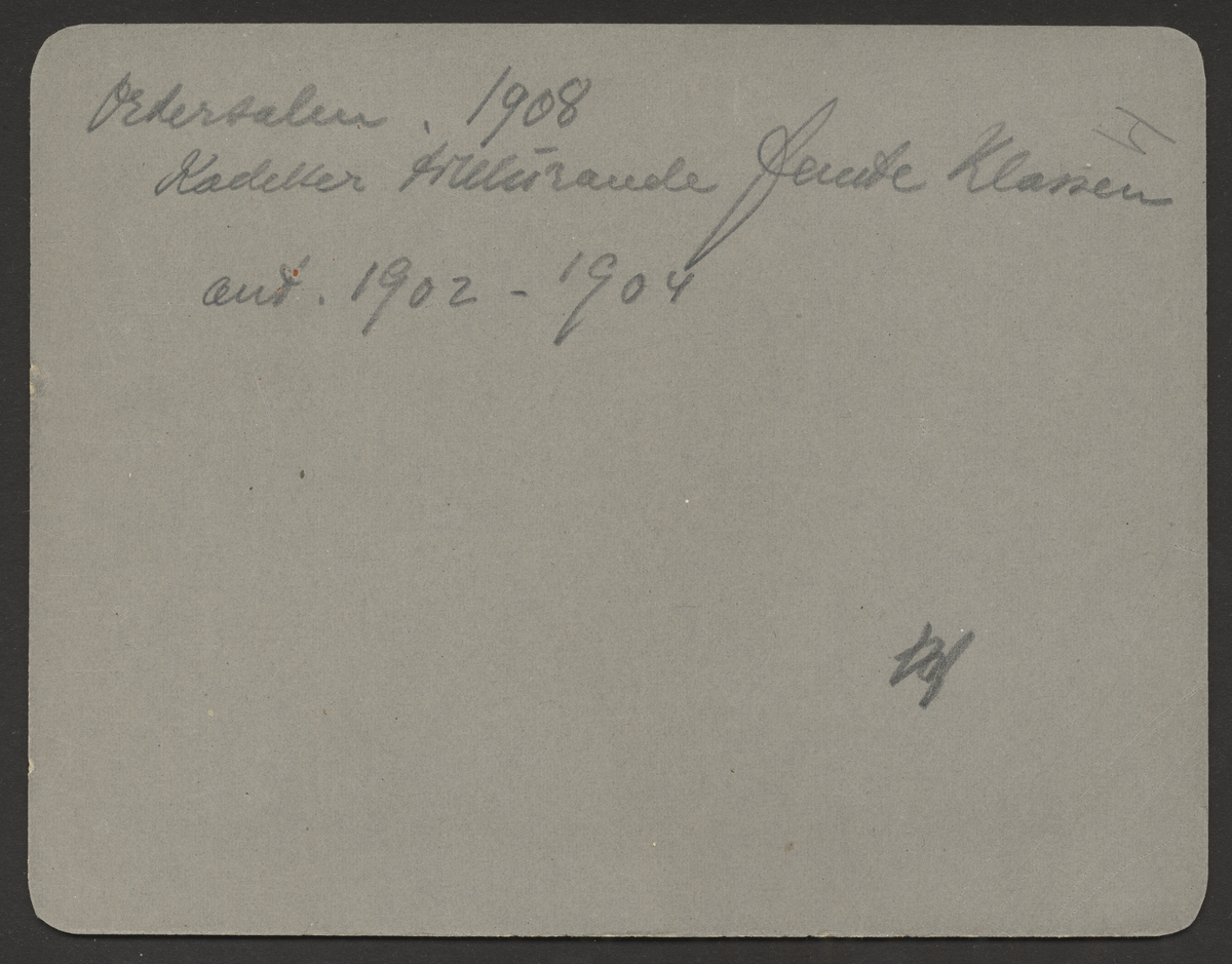 Ordersalen 1908