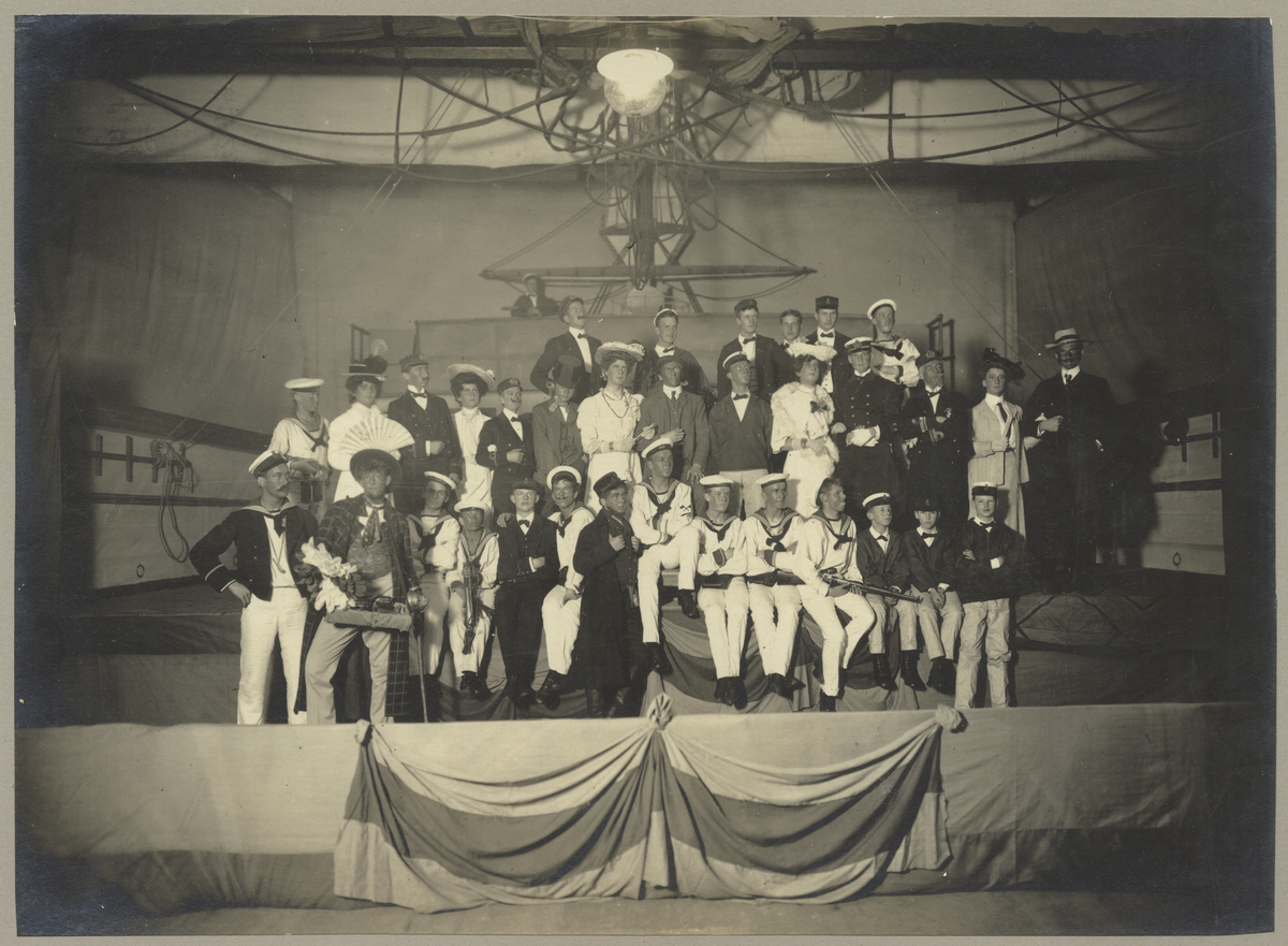 Soaré i Gymnastikhuset å Skeppsholmen den 15. dec 1906
