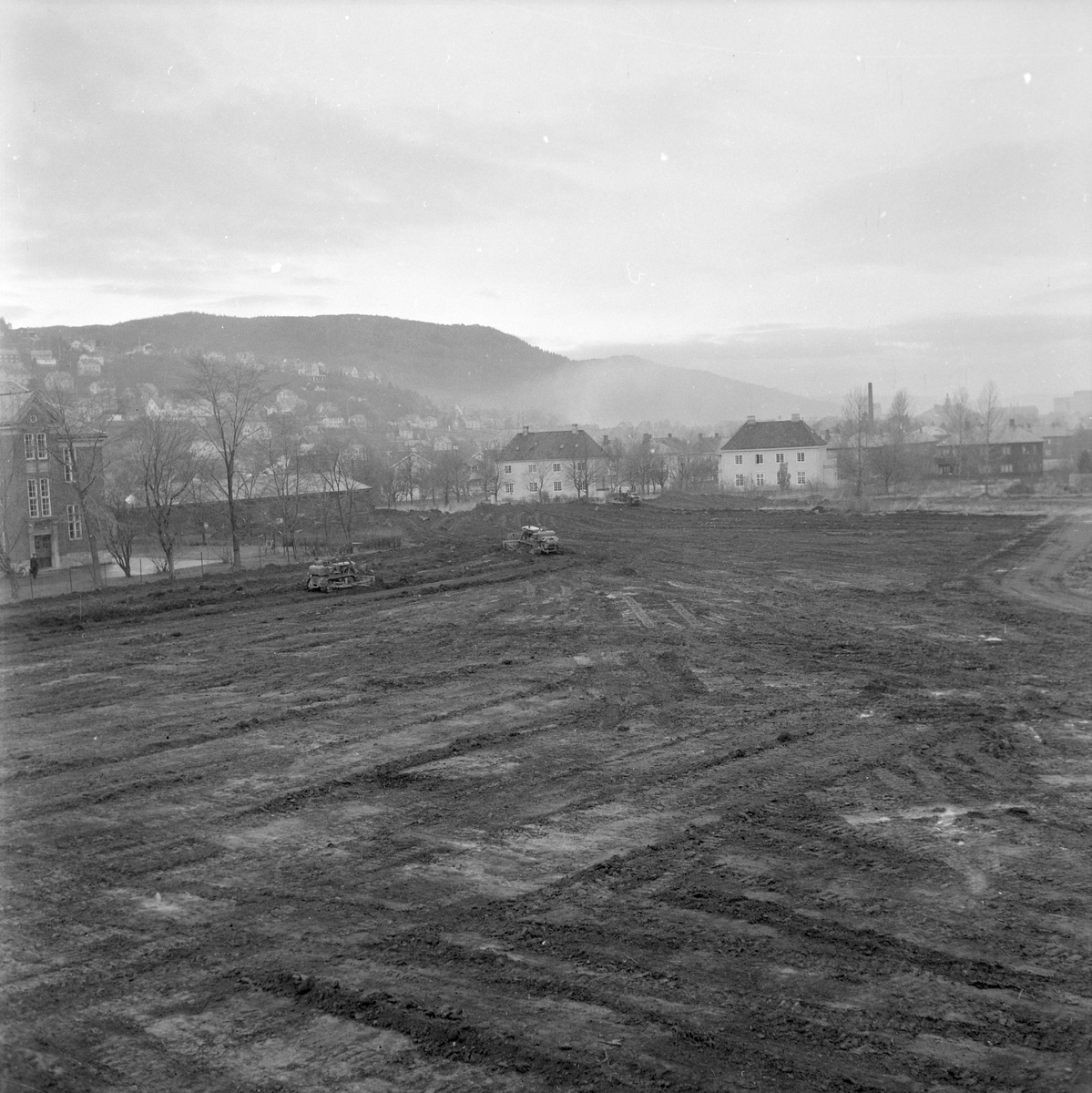 Sentralsykehuset i Trondheim, Grunnarbeid