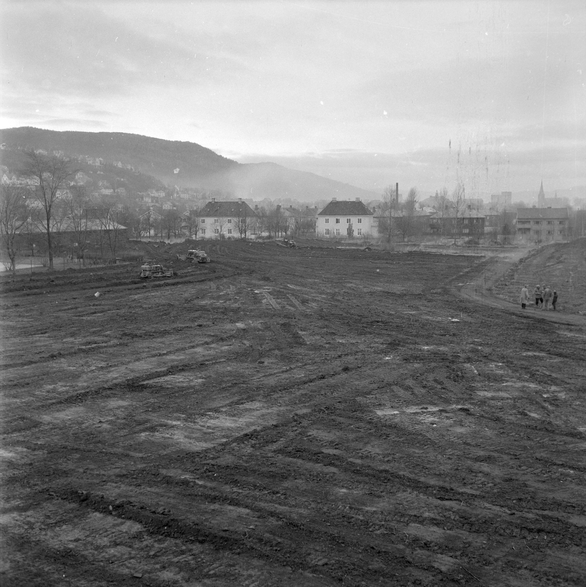 Sentralsykehuset i Trondheim, Grunnarbeid