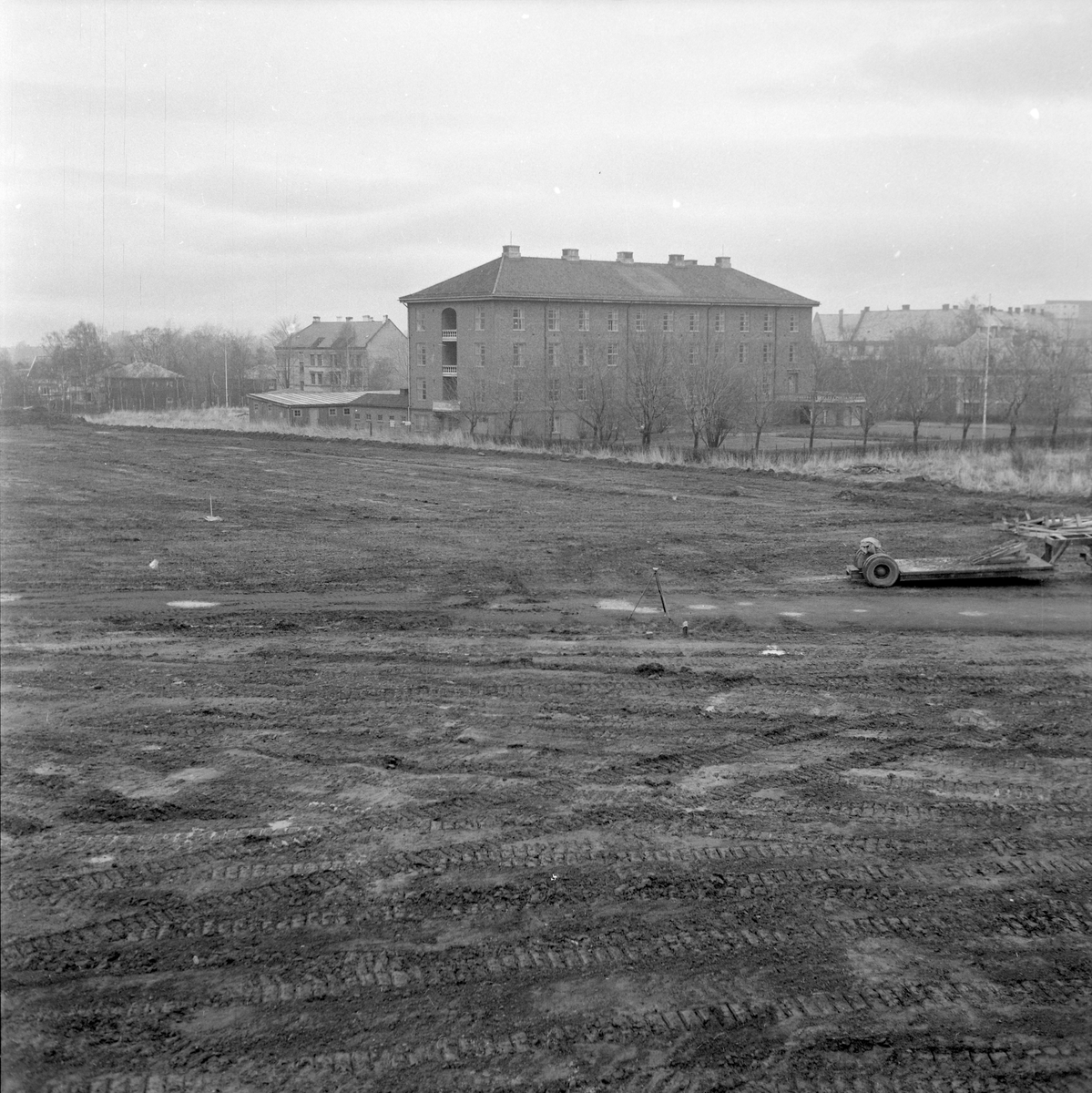 Sentralsykehuset i Trondheim, Grunnarbeid