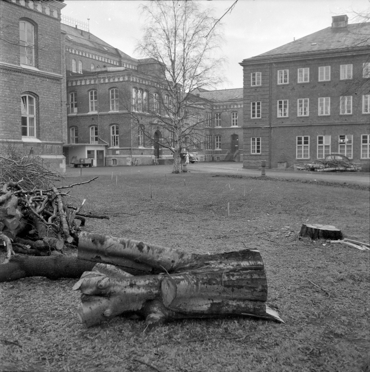 Sentralsykehuset i Trondheim, Grunnarbeid
