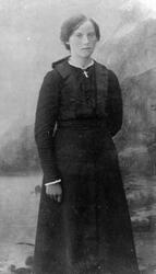 Portrett av Margit Jensen.