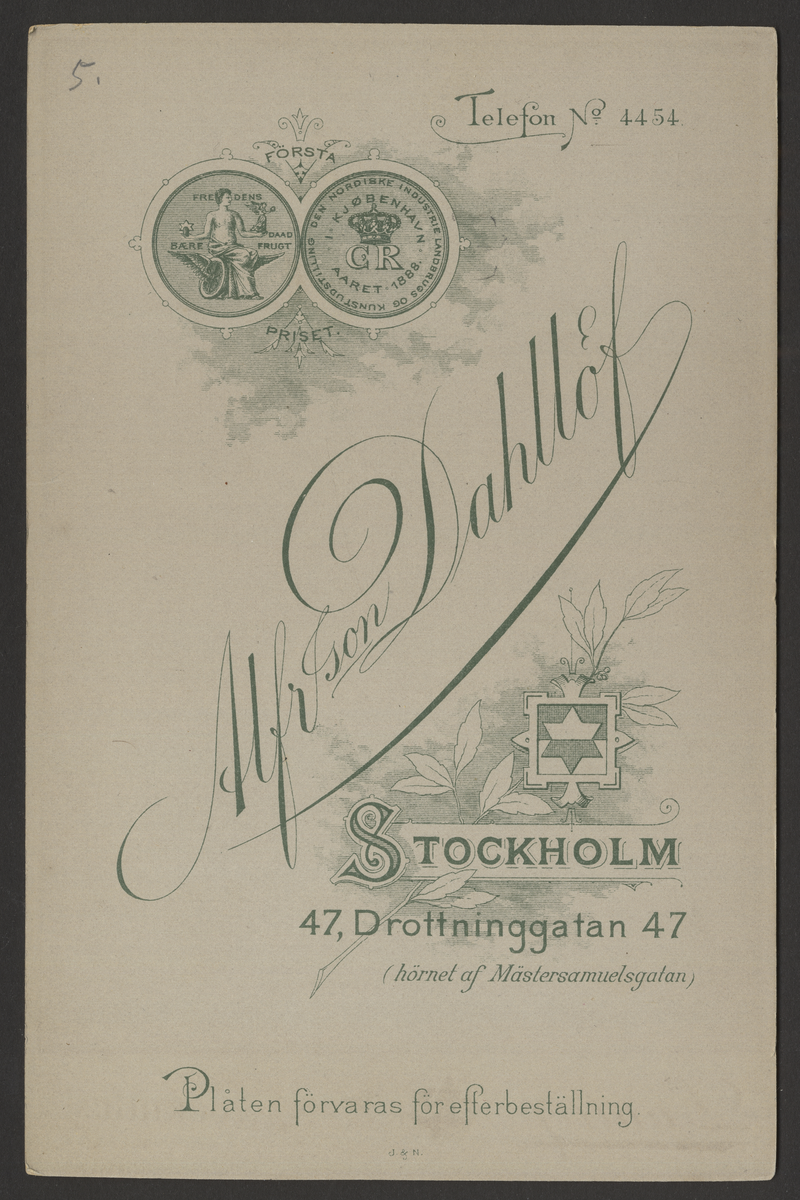 Jacob Hägg 1850-1895