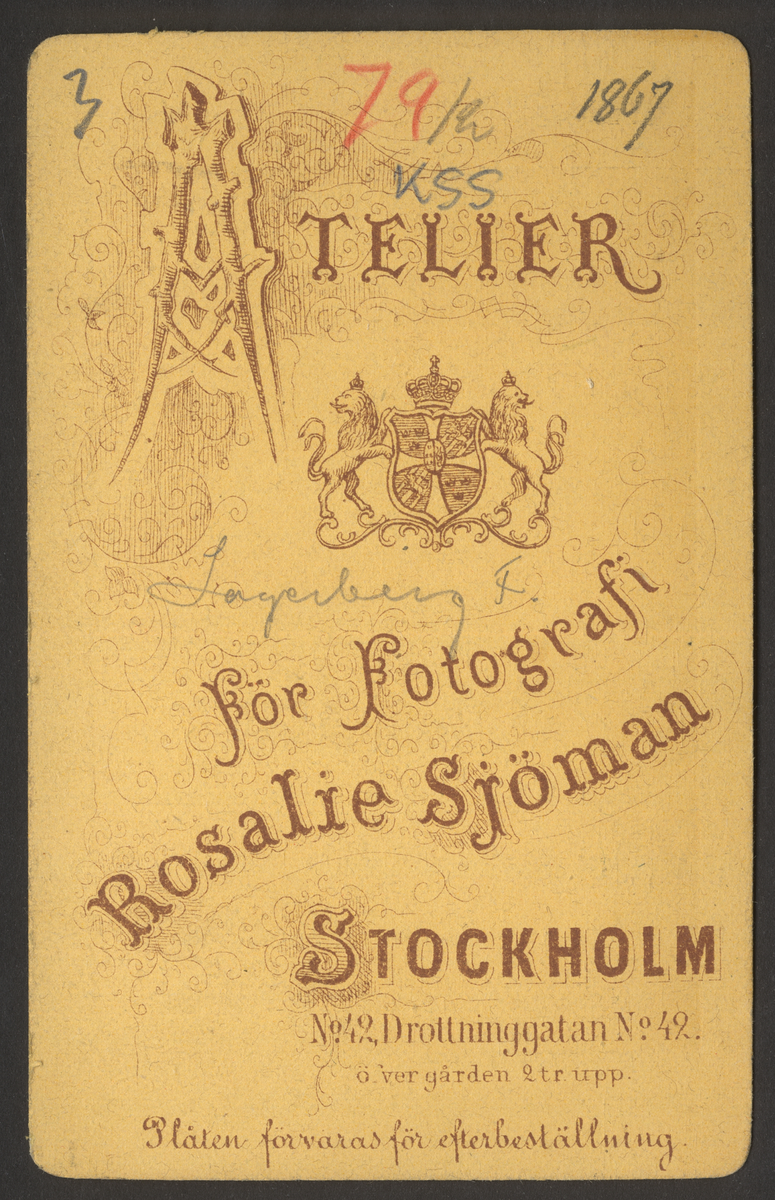Fredrik Lagerberg 1867-1888