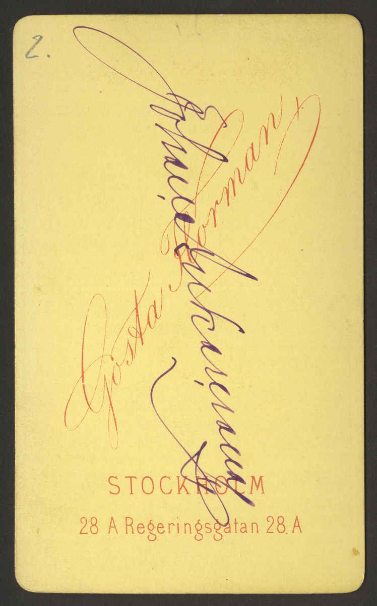 Johan Henrik Ankarcrona 1870-1877