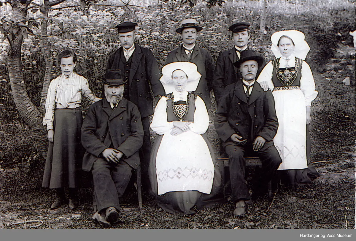 Gruppebilete, bryllup