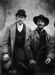 "Knut Syltevik kort tid etter sin ankomst til det forjettede