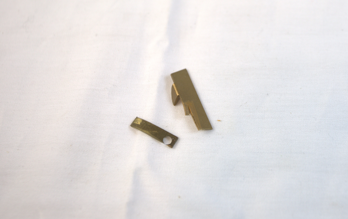 Metallmateriale brukt i gullsmedvirksomhet.