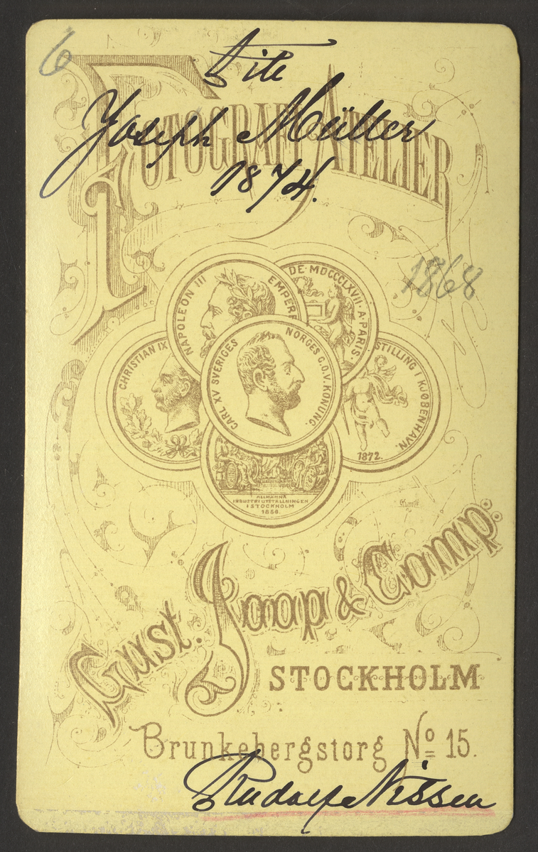 Johan Rudolph Emanuel Nissen 1868-1891