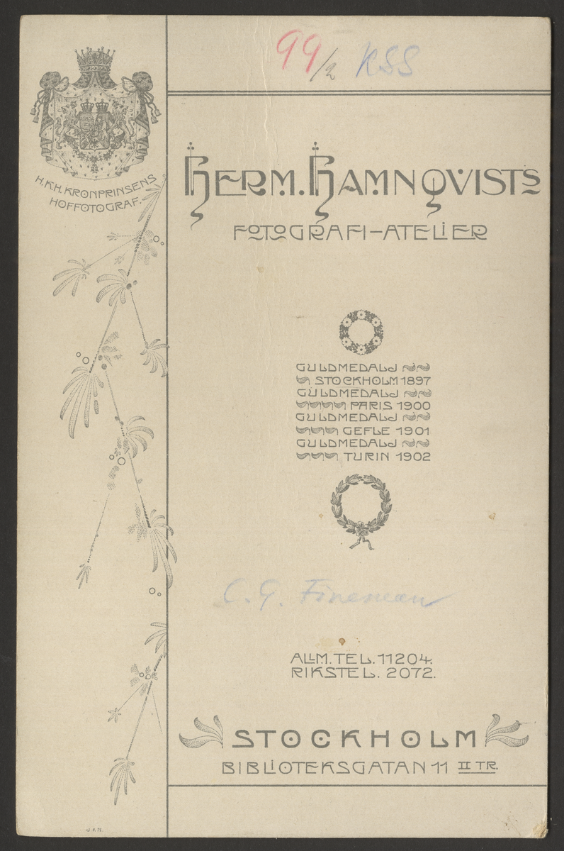 C.G. Fineman 99/2 KSS.