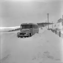 Snøstorm skaper trafikkproblemer på Byåsen