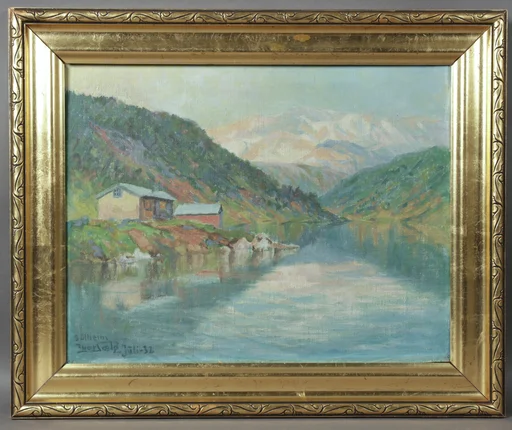 Maleri av Ivar Sælø. Sulheim