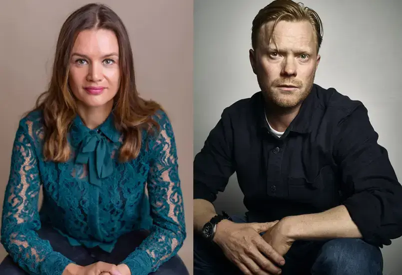 profilbilder av Ruth Lillegraven og Leander Djønne