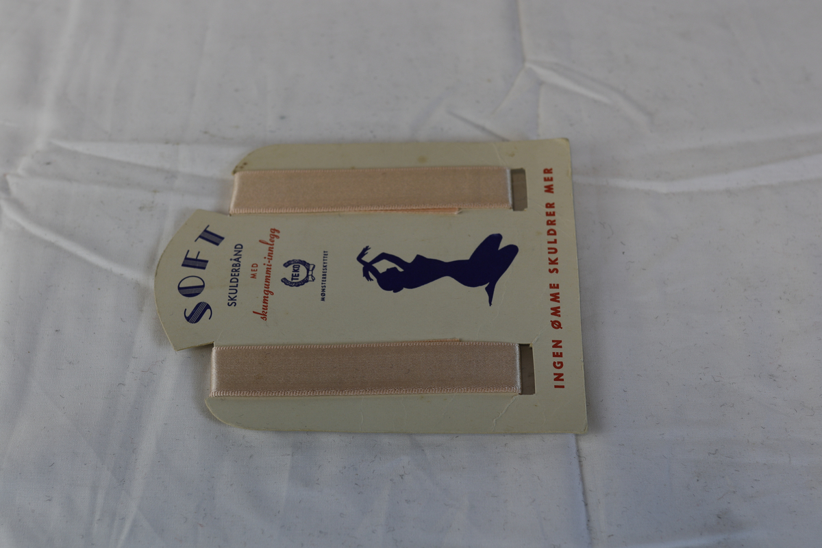 Bånd til skuldre i rosa farge.