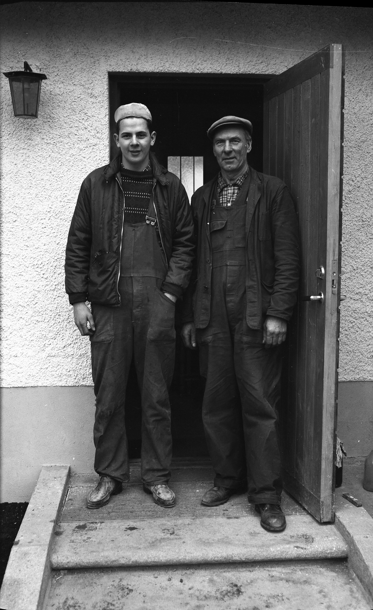 Restaurering av stadskyrkan 1963. 