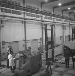 Trykktest av betongdrager i spennbetong på NTH