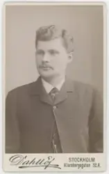 Porträtt på Gustaf Améen