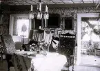 Foto av salongen på Gröndal, 1897 (enligt bildtext i album).