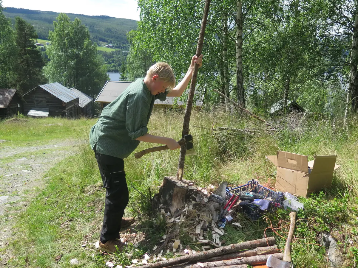 Gut som byggjar skigard