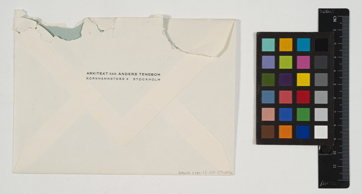 Katolsk kyrka.
Brev.