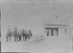 Farm i Nord-Dakota. Uten år og sted.