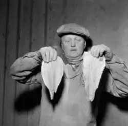 Trondheims første fileteringsmaskin til A. Bjørseth A/S